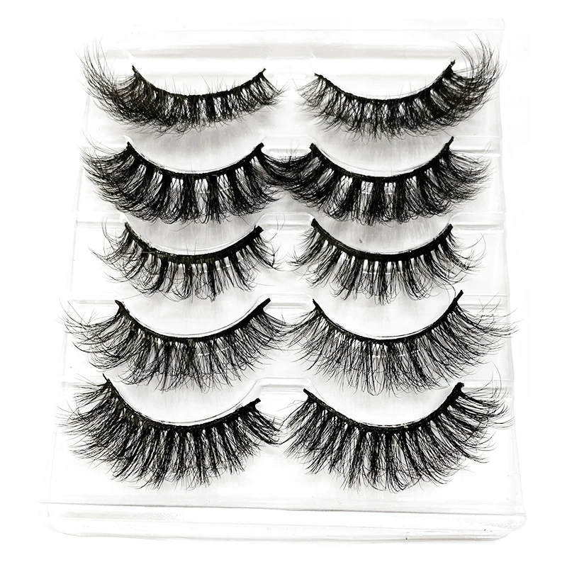 

18MM Natural 3D Synthetic Mink Lash Vendor Wholesale Fake False Faux Cils Vegan Wimpern Pestanas Faux Mink Eyelashes