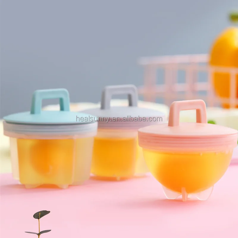 

Bpa Free Perfect Silicone Microwave Egg Poacher Egg Cups Cooking Boiled Egg Tool, Customized