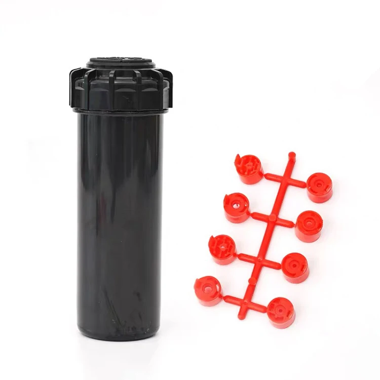 

High Quality 90/180/360 Degree Sprayer Head Impact POP-UP Sprinkler Water Sprinkler Nozzle, Black
