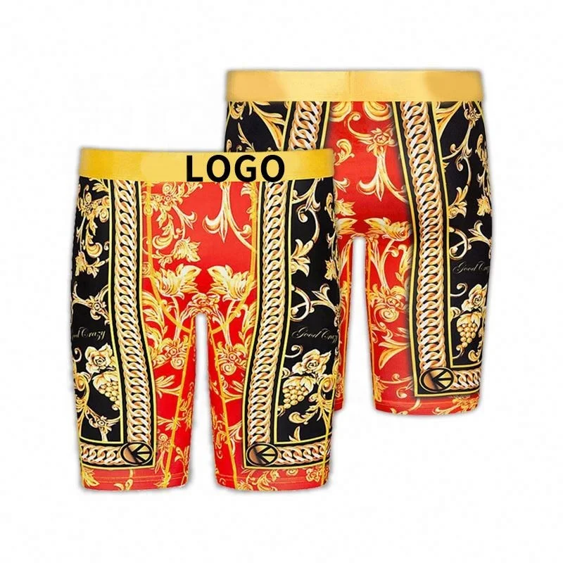 

Good Quality Boxer Shorts Custom Logo Brands Underwear Oem Serive Breathable Solid Briefs For Men, Customized logo