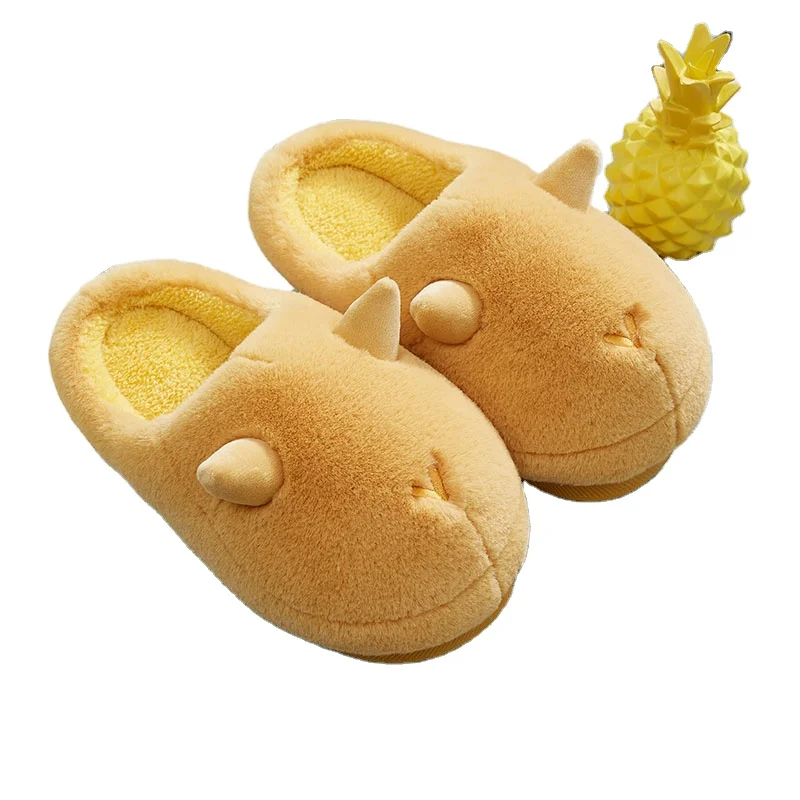 

Sell Well New Type Indoor Outdoor Cute Warm Fur Slippers Slides, Solid color