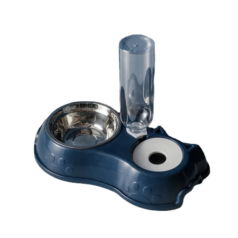

Factory wholesale Dog Bowls Automatic Pet Feeder And Water Dispenser Multifunction Cat Bowl, Customized