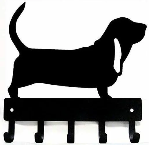 

Yinfa Factory Eco friendly Home Crafts Decor Luxury Basset Hound Dog - Key Hooks & Keychain Holder-6 9 Wide Metal Wall Art