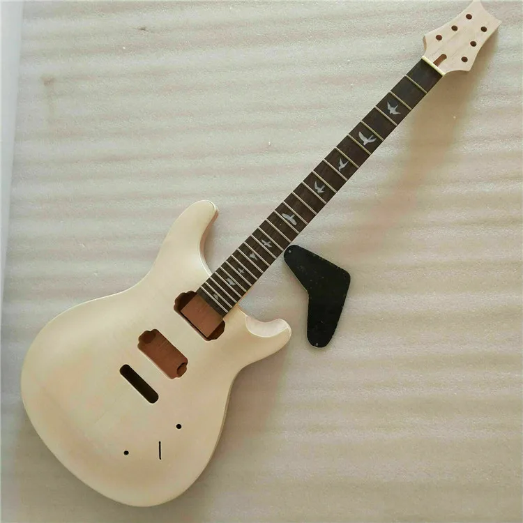 

1 set DIY Unfinished electric guitar body and neck PRS style guitar kit