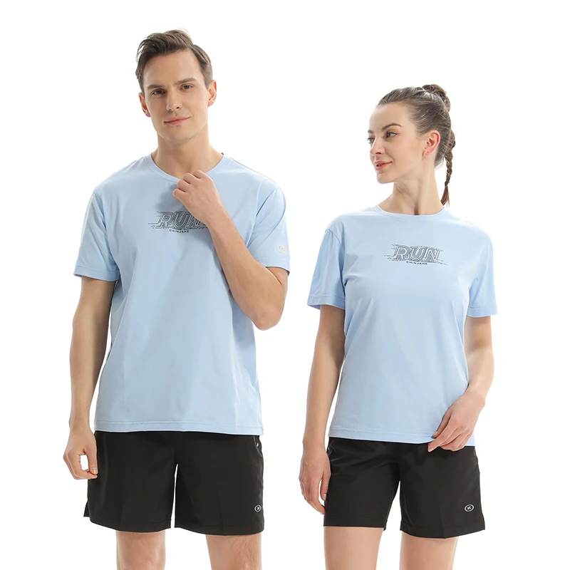 

Wholesale Design Graphic Quick Dry Breathable Unisex Polyester Short Sleeve Tshirt