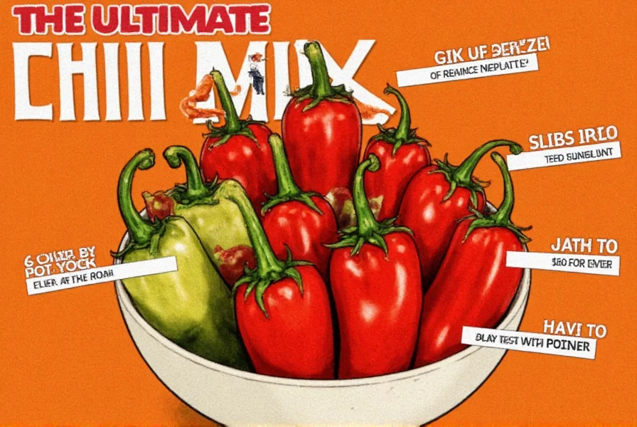 different types of chili mixes