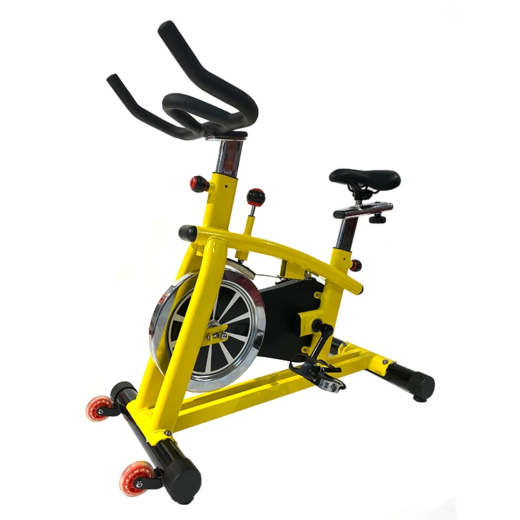 

Small Size Kids Spin Cycling Equipment Gym Cycle Bike For Home Use, Yellow