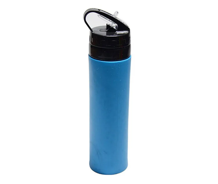 

New Arrival Oem Logo Silicone PP Water Bottle for Sport Gym Room Gift 2021