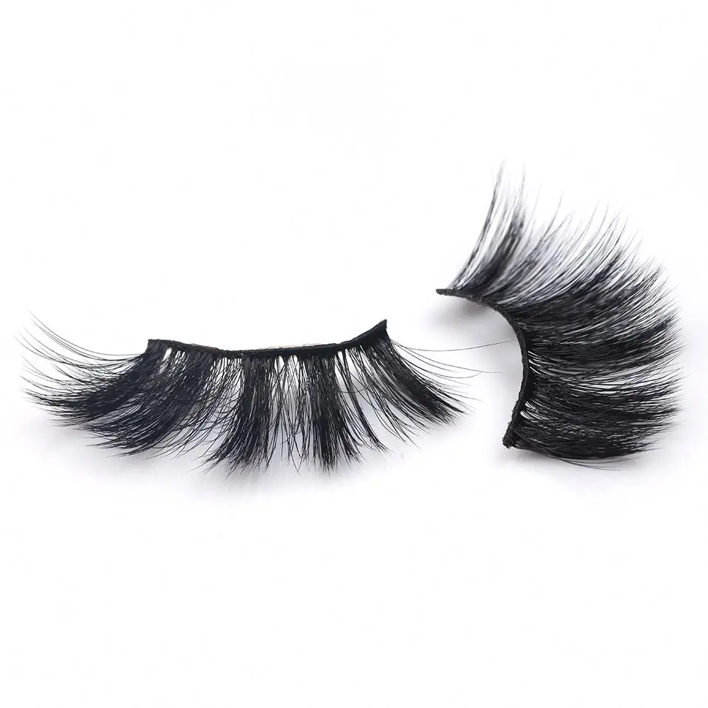 

FX-L08 thick 25mm long lashes 3d false eyelash single packing stage make up lashes super soft 3D faux mink eye lash