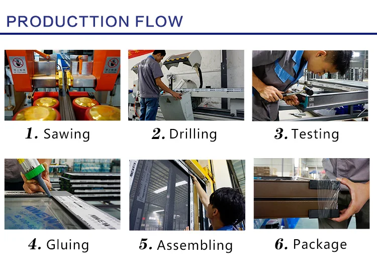 Alwew aluminium narrow swing door interior door for kitchen / bathroom