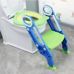 Image of Baby Potty Training Toilet Seat With Step Stool Potty Ladder Baby Potty Ladder