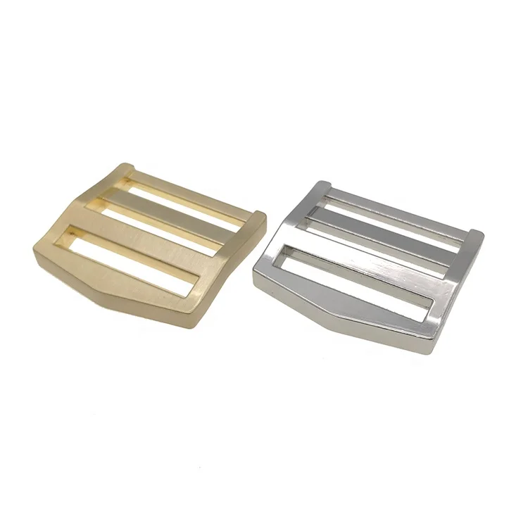

Customized Fashion Garments Hardware 31mm Adjustable Metal Strap Ladder Buckles for Backpack, Nickel/light gold/gunmetal/customized