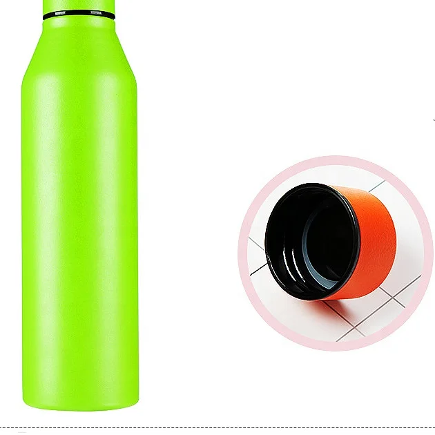 

Amazon Hotsale Drinking bottle stainless steel double wall bottle flask vacuum insulated stainless steel bottle leakproof thermo, Customized color