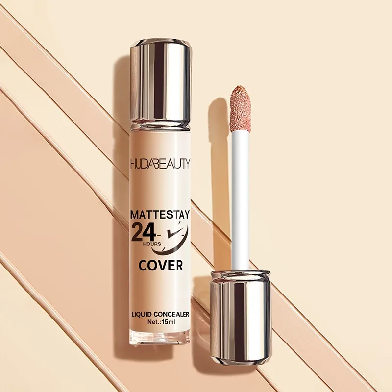 

HUDA 15ml Big Brush 24 Hours Full Coverage Vegan Concealer Liquid Concealer