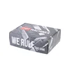Fashion clothing packaging foldable corrugated paper box