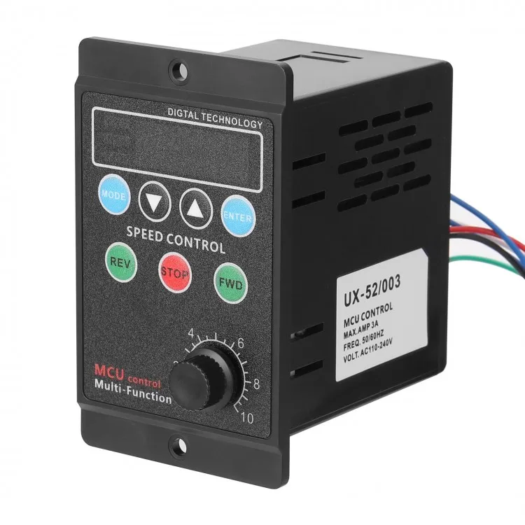 

400W AC220V Multifunctional Motor Speed Controller Motorspeed Regulator Controller Display Rate Target Value Settable