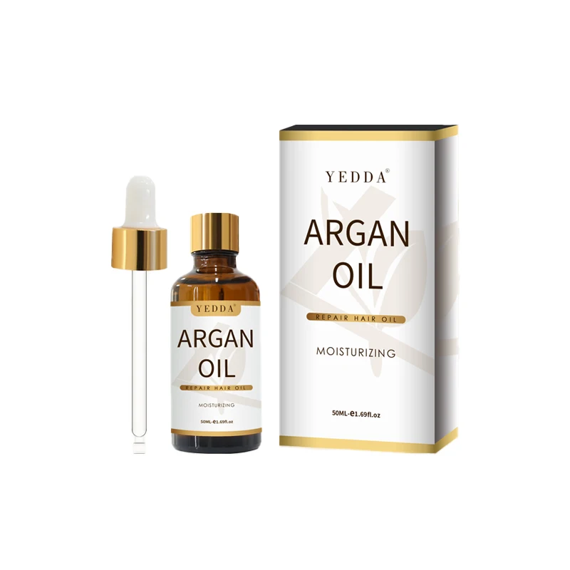 

Yedda Best-selling small bottles of Argan oil easy to carry nourishing hair care Serum 50ml