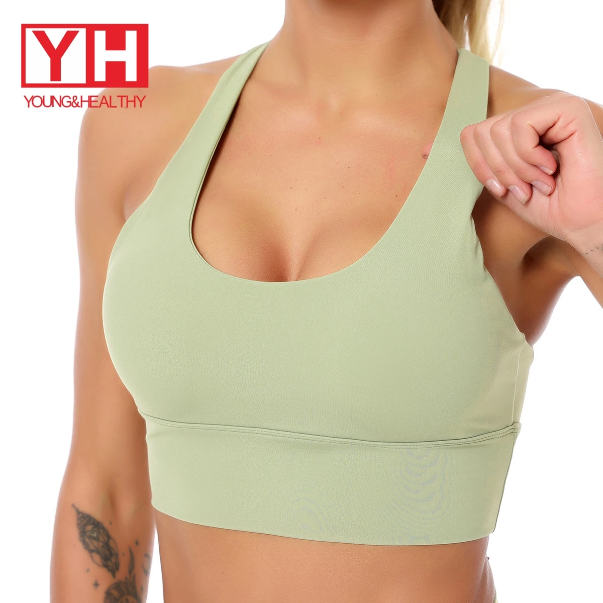

Quick Dry For Women Fitness Logo Tight Fit Gyming Sports Bra