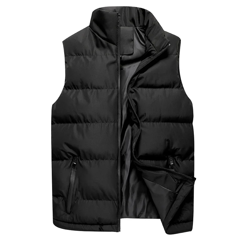 

men veste custom bomber puffer blank sleeveless vest jacket