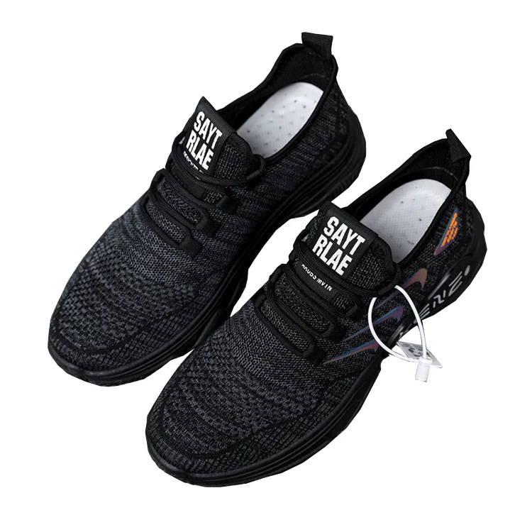 

2021 new spring trend men's shoes flying woven mesh breathable footwear casual sneakers shose for man