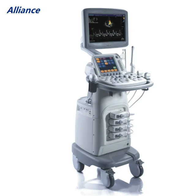 
Sonoscape S20 4D Trolley Color Doppler Ultrasound system for Gynecology,Cardiovascular 18.5inch Screen 