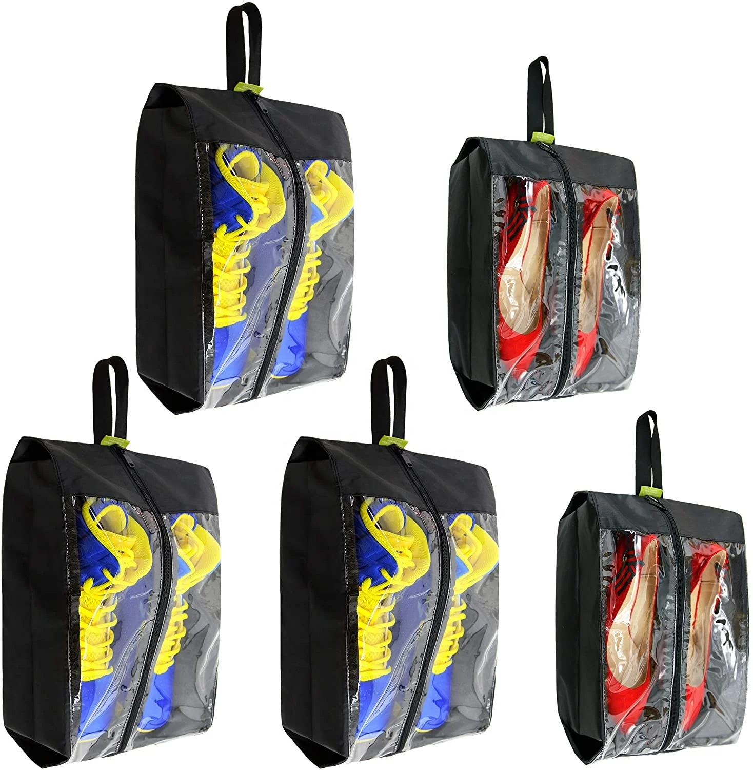 

Twinkle pvc transparent shoe bag waterproof organizer SHOE ORGANIZER