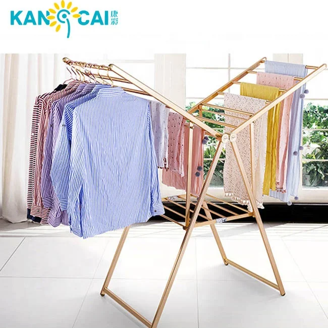 
Balcony drying clothes rack automatic clothes drying rack 