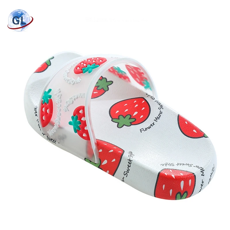 

Flat Sandal Fruit Shoes Cute Wholesale Toddler Summer Jelly Kids Sandals For Sale