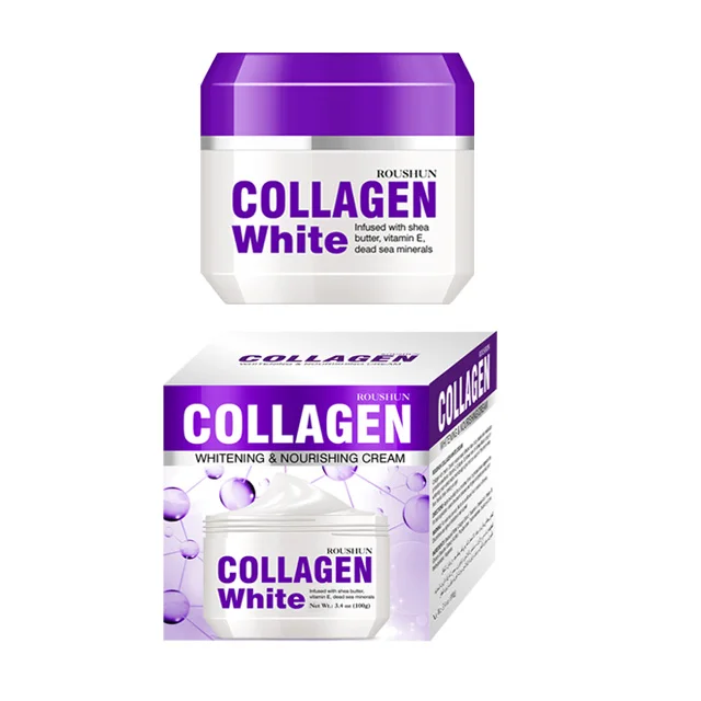 

Roushun Collagen white cream Moisture Face Cream with shea butter and vitamin E Facial Cream