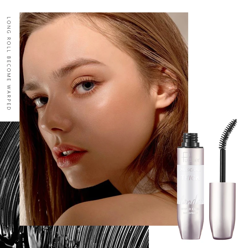 

4D Long Lasting Waterproof OEM Vegan Mascara, 2 colors