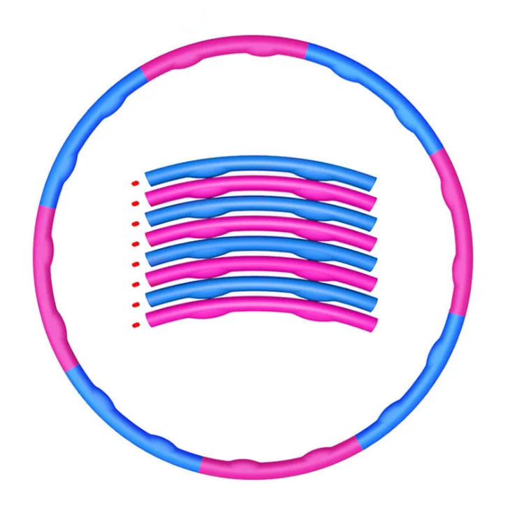 

Gym Fitness Plastic ring Flat Hulas Hoopes for adults and kids, Grayk,pink,blue,green ,yellow etc.
