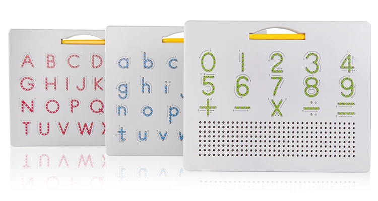 magnetic letter tracing board