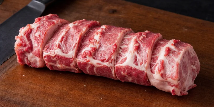 Rack of Pork on Grill