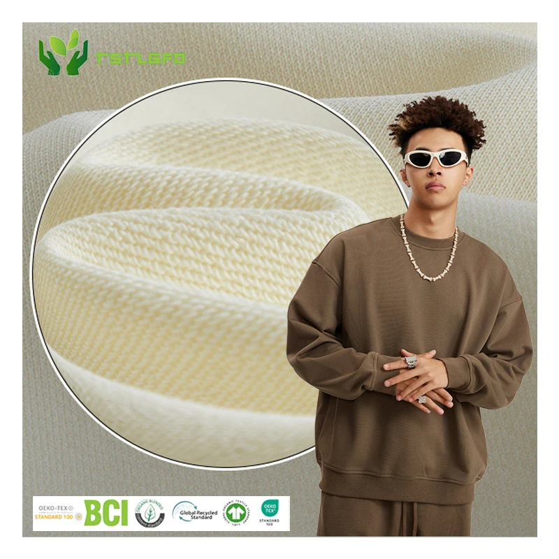 New Style Street Wear Blank Pull Over White Crewneck Cotton Baggie Oversize Hoodies Heavyweight Pullover Hoodies for Men