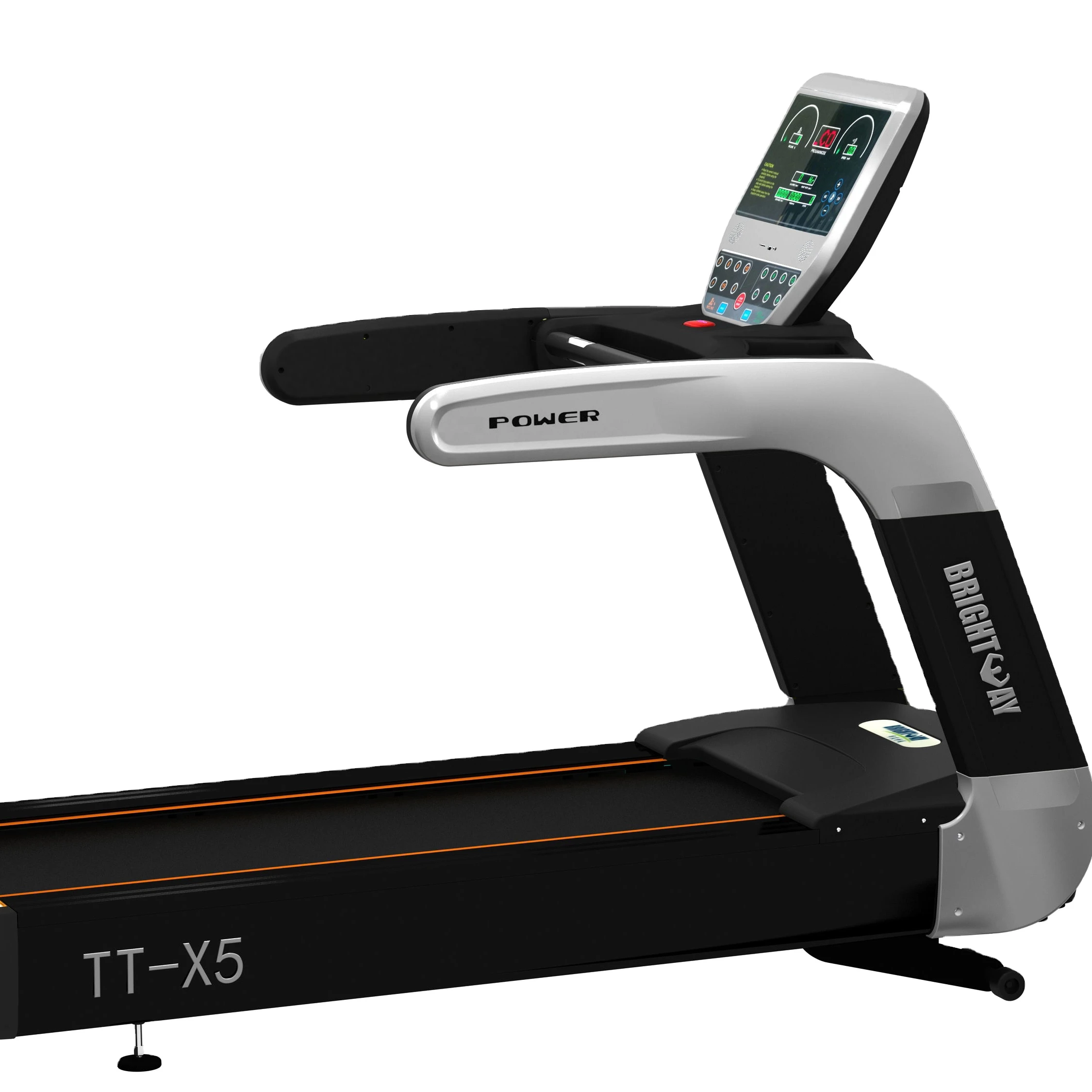 

New fitness equipment Treadmill LCD display touch cardio TT-X5 framework machine treadmill, Optional