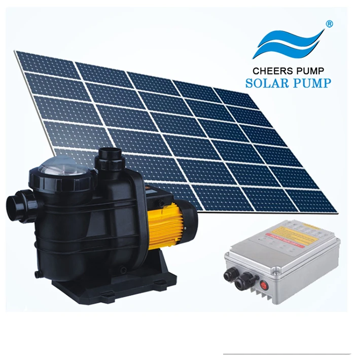 
high flow low head solar water pump 19m head swimming pool pump 