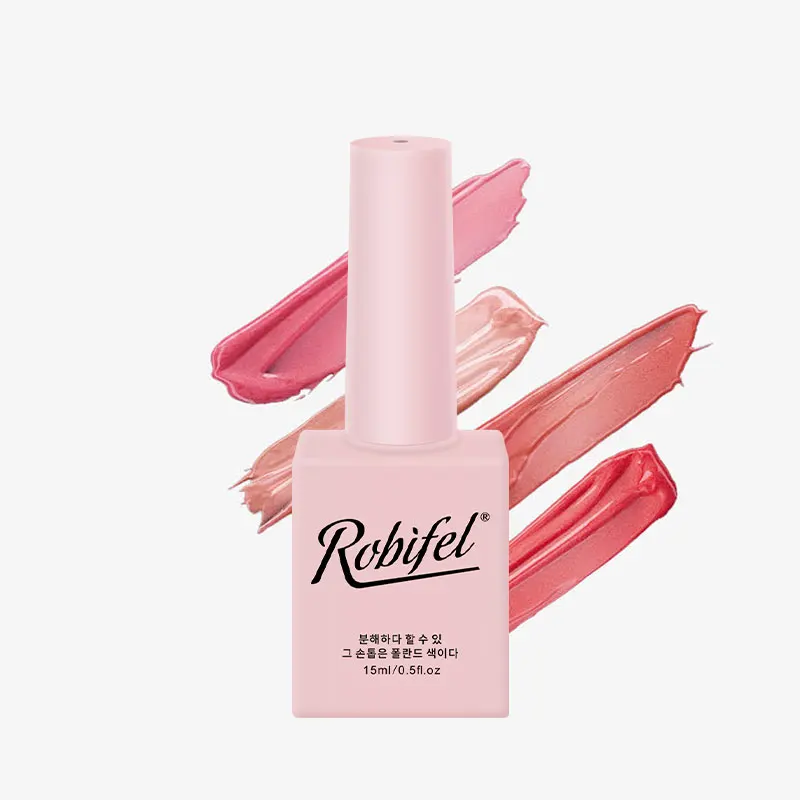 

China Factory Curing Time Temperature Changing Gel Nails Polish Robifel Soak Off LED Nail Gel Polish 15ML, 100colors