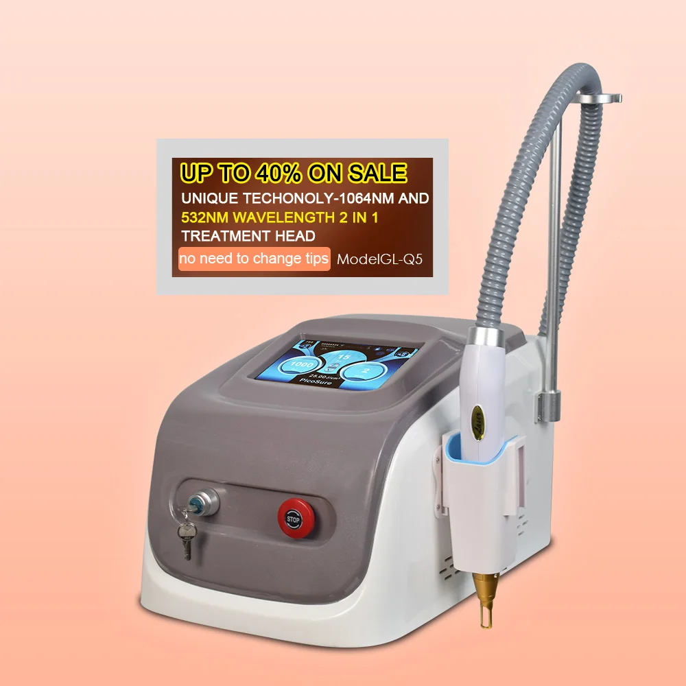 

Newest Portable Pico Sure Tattoo Removal Beauty Machine Picosecond Laser for Eyebrow Removal