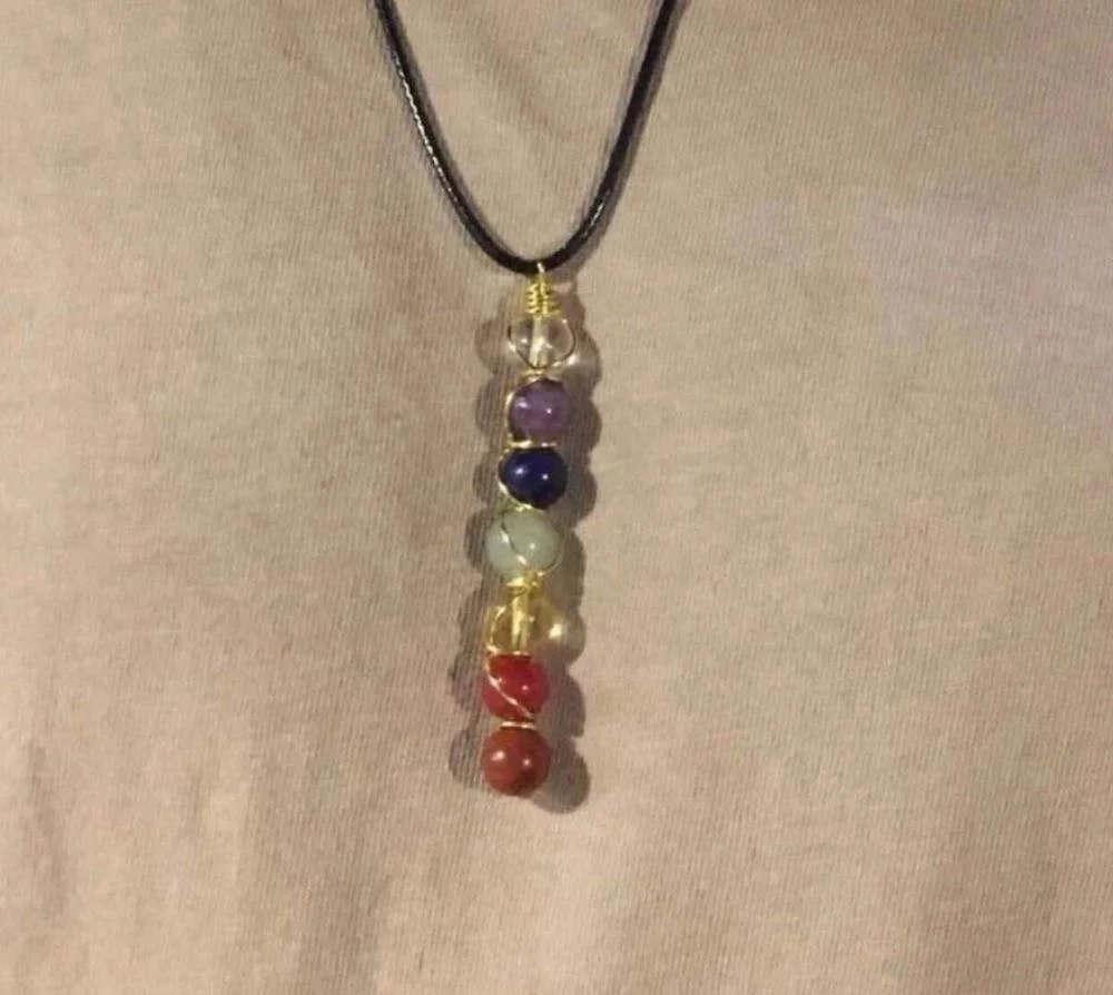 

Natural 7 chakra necklaces, Picture
