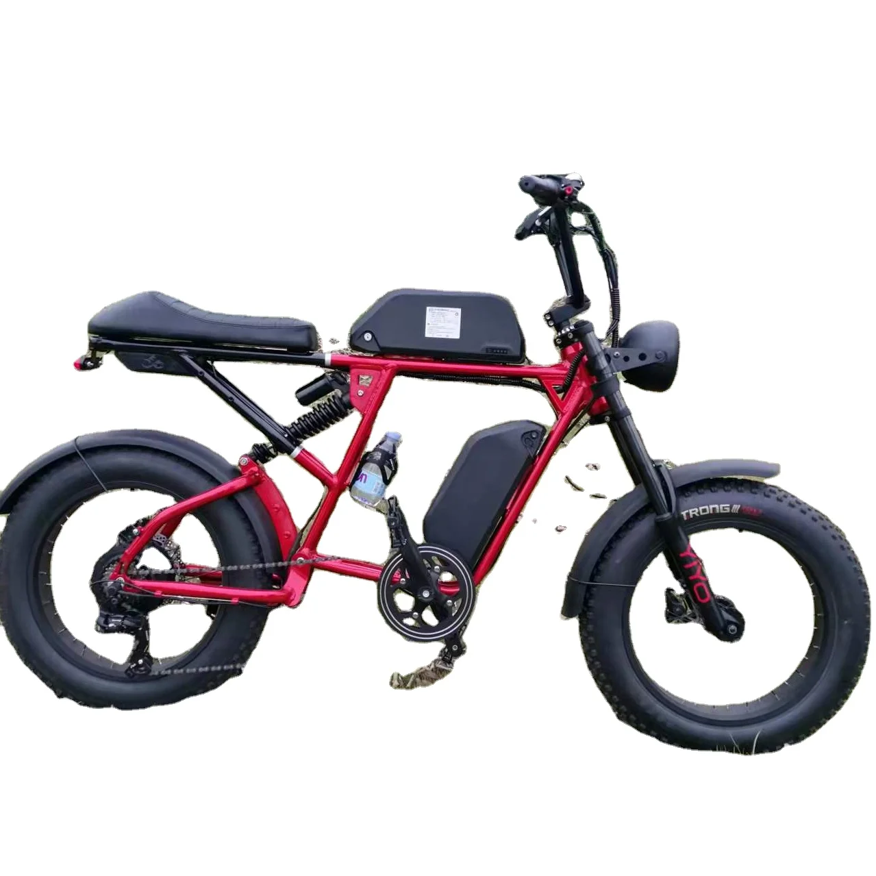 

20inch Fat Tire Electric Bicycle With 7-speed Speed-assisted Beach Lithium Battery Mountain Bike, Customized color