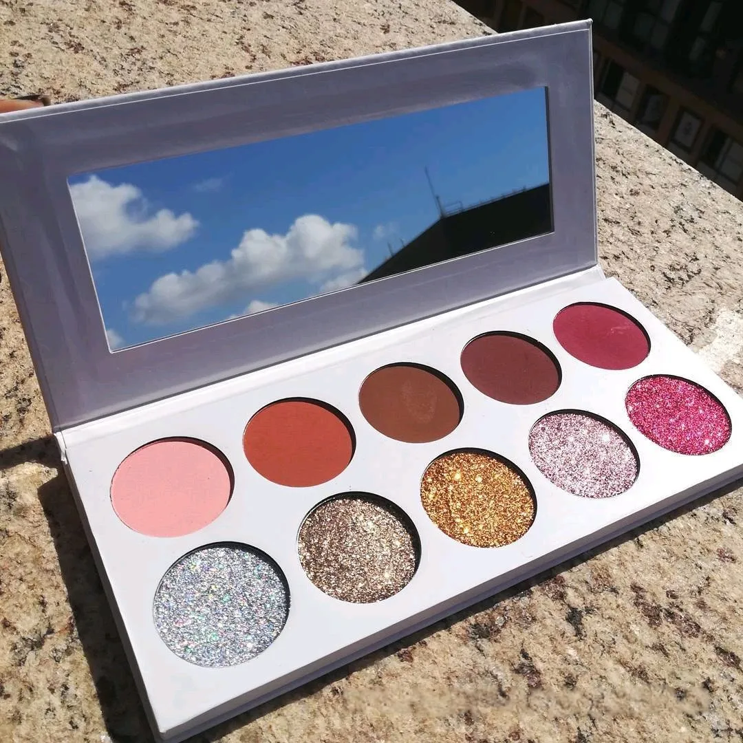 

Best Selling Beauty Glazed 10 Color Shimmer Eyeshadow Palette Matte Color Gorgeous Me Eye Shadow