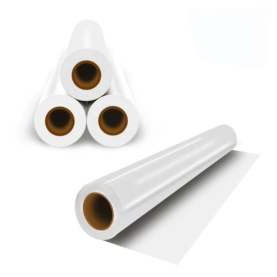 Ocbestjet High Quality 33CM 33CM*100M 75U Single-sided DTF PET Printing Printed Transfer Roll Film for DTF Printer
