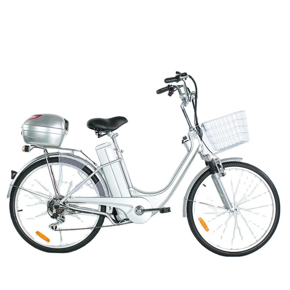 

EN15194 36v 250w 24inch/26inch cheapest electric bike,city ebike,buy electric bike in China, White/blue/red/yellow