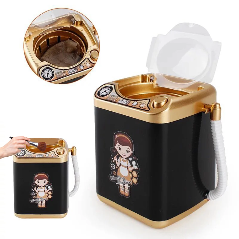 Mini Electric Makeup Brush Washing Machine Portable Automatic Cute