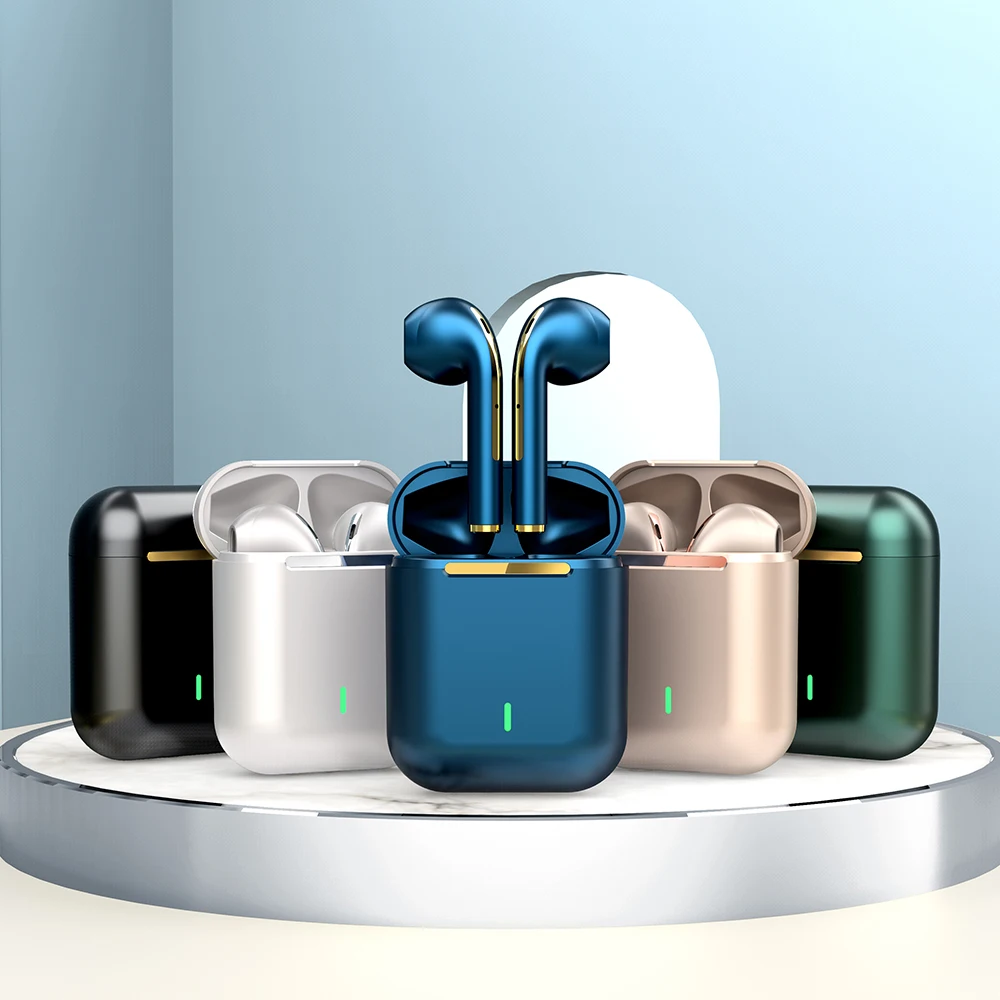

2020 TWS earbuds Bt 5.0 Wireless Headsets Earphones Headphones truely tws wireless earbuds J18