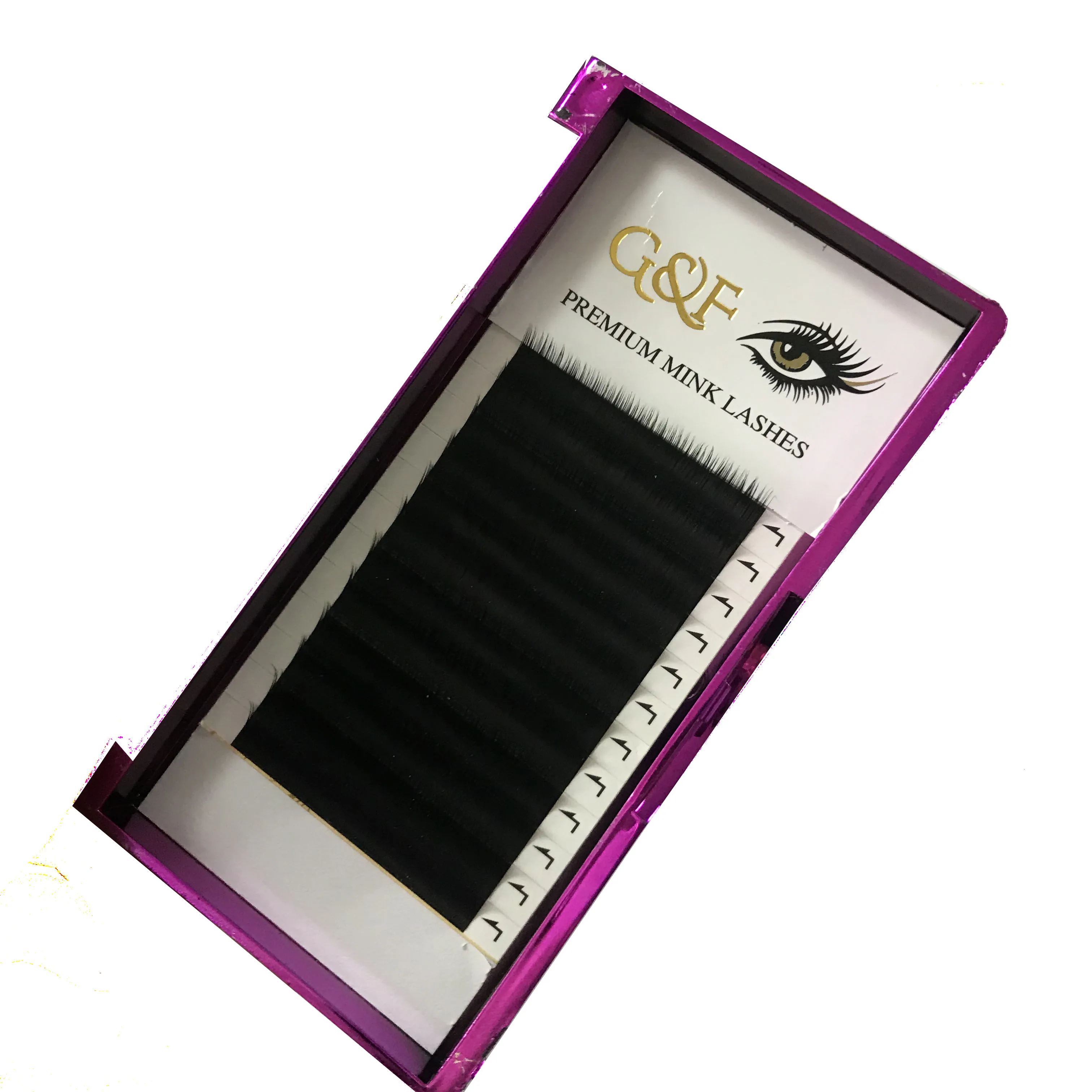 

Wholesale Factory eyelash extension private label individual cluster eyelash extension