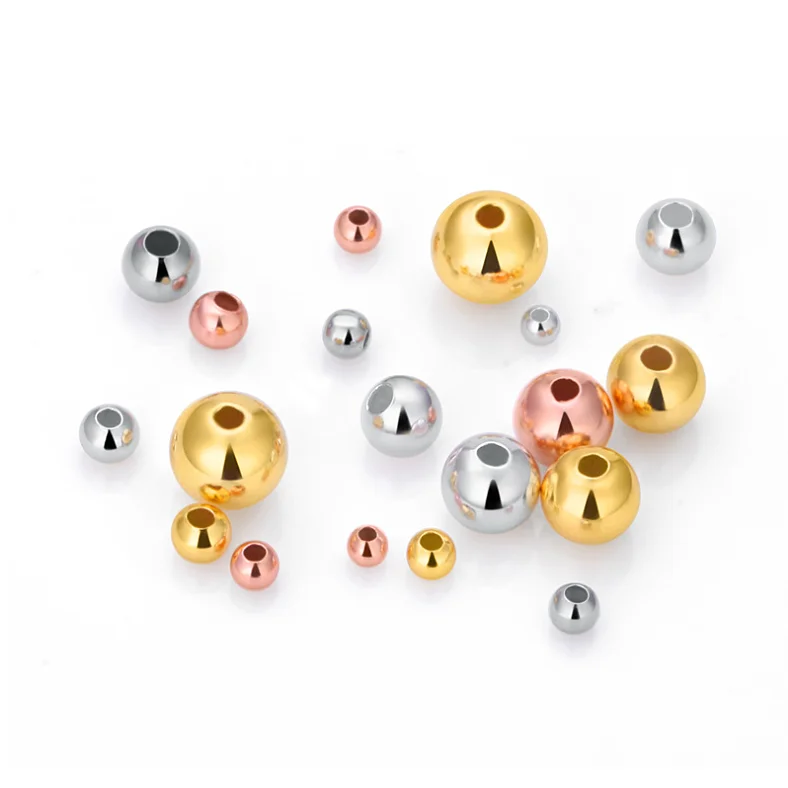 

High Quality  Spacer Beads 925 Sterling Silver Beads For Jewelry