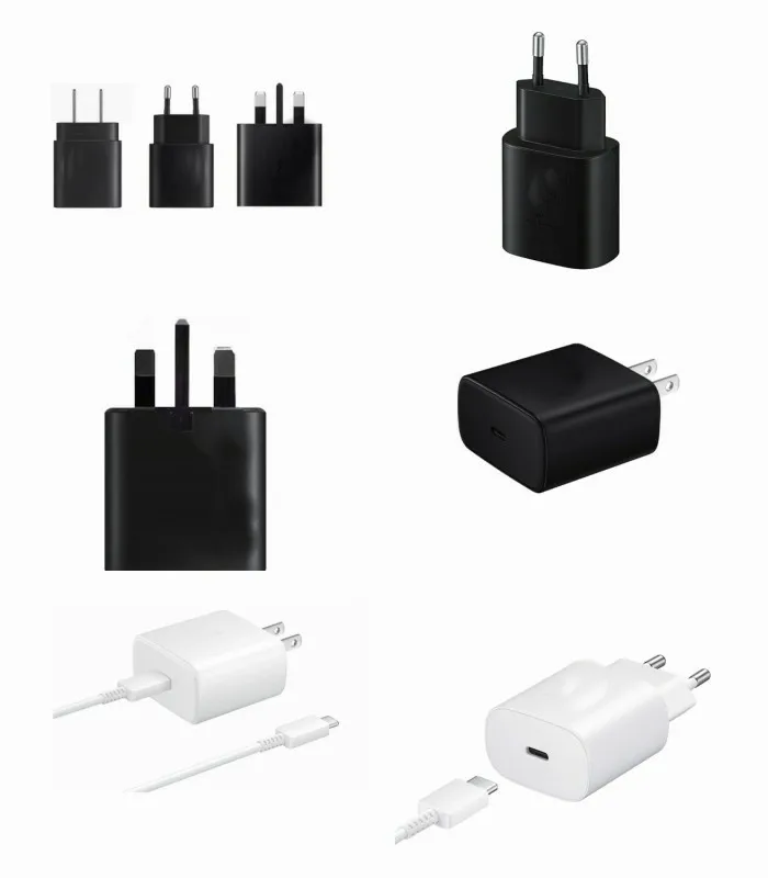 

Original 25W US/EU/UK Plug Adaptive PD Fast Charing Usb c Wall TA800 Fast type c Charger For Note10 S9 S10 S20