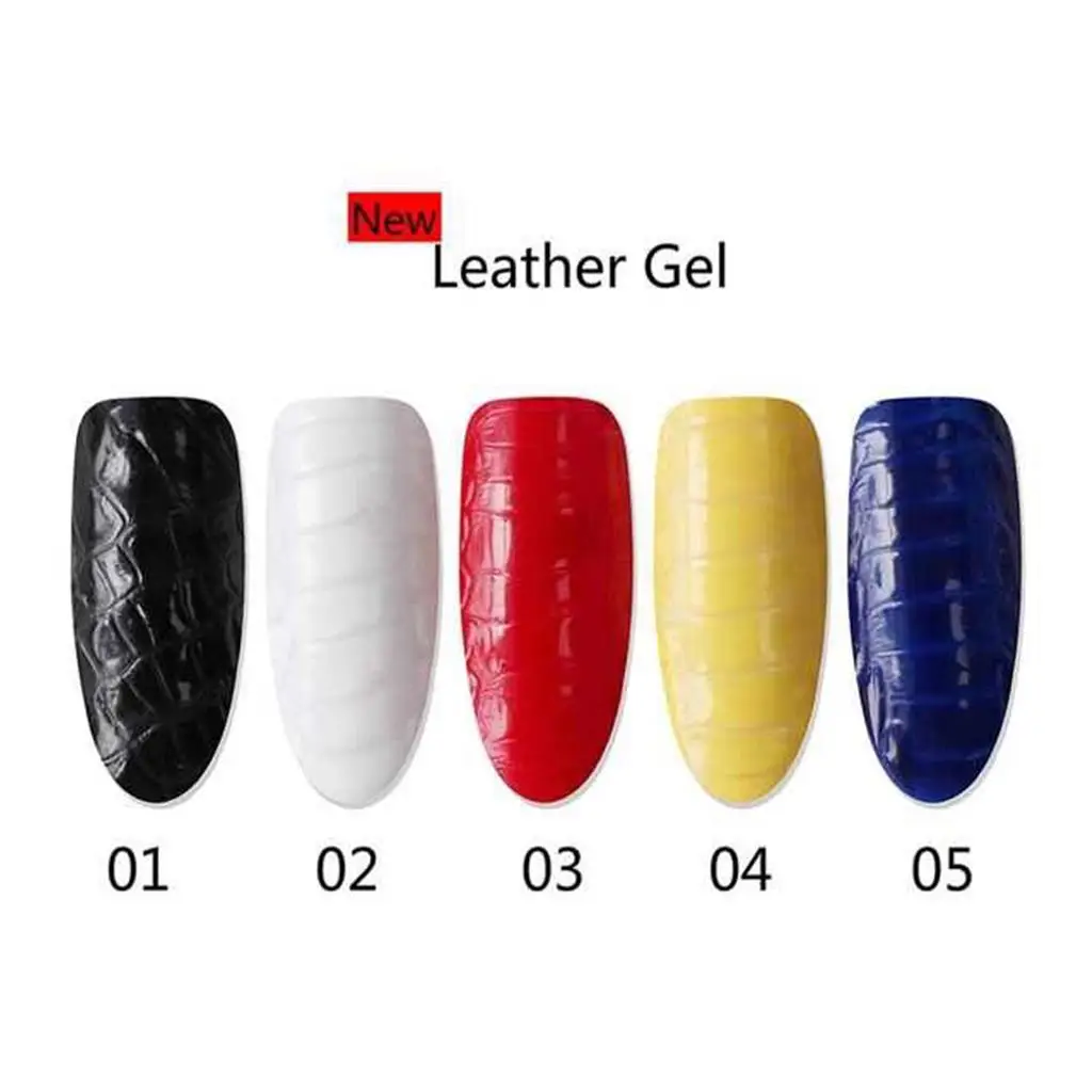 

Nail Art 3D Painting Texture Characteristic Leather Nail Gel