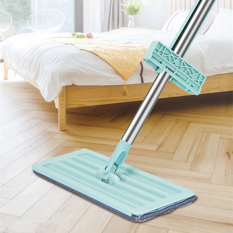 

Free sample 360 Degree multifunction Hand Free Self-cleaning Mop/Free hand washing Dry and wet Superfine fiber Flat mop